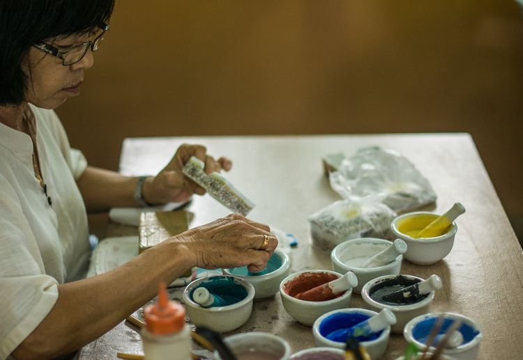 Private Benjarong Painting with an Artist