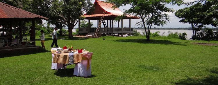 Catered Lunch at a Temple